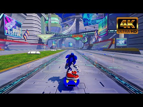 Sonic Riders X Gameplay (4K)