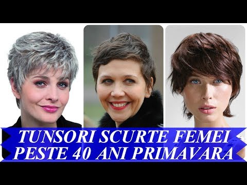 Modele De Tunsori Scurte Moderne Femei Peste 40 Ani Primavara 2018
