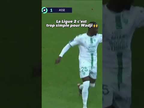 Le duo Wadji-Krasso 🥴📷L’Équipe 21#asse #caen #wadji #saintetienne #ligue2