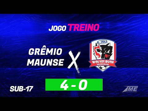 Jogo Sub17 - Grêmio Mauense x Wolves - 07/05/2021