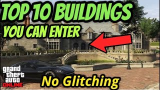 GTA 5 Buildings You Can Enter (All Online Without Glitching)