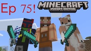 Minecraft PE Multiplayer Survival | S2 E75 - Building a Stable - 0.15.2