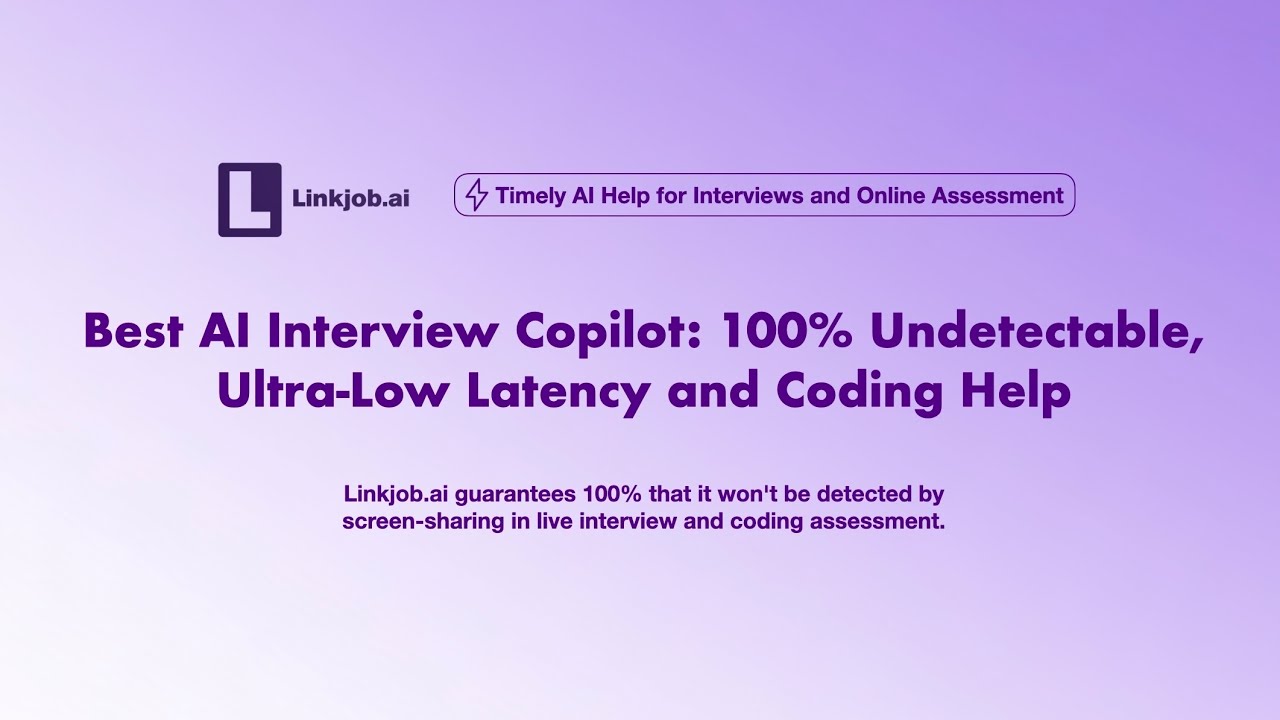 Ace Your Interviews Undetected– Instant AI Help for Questions &amp; Coding