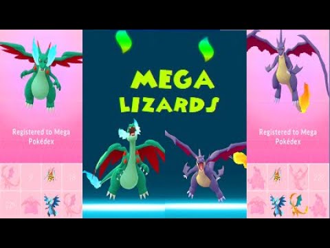Pokemon Go Shiny Mega Charizard X & Y Evolutions At Charmander Community Day