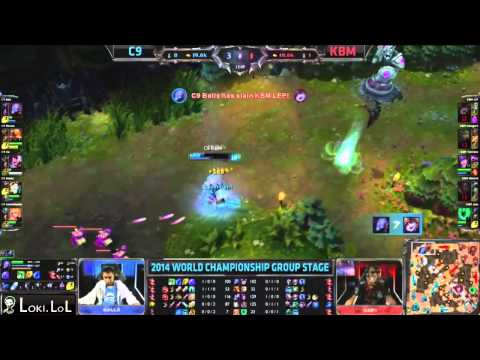 [Worlds 2014] Cloud 9 number 1 fan-girl in the crowd