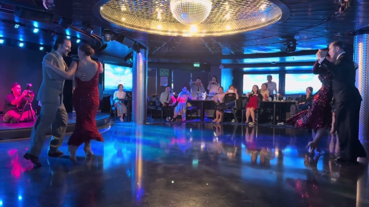 Video thumbnail for Alexandre Bellarosa & Mariana Avila | Jonny Carvajal & Suyay Quiroga (1st Tango Cruise in Asia)