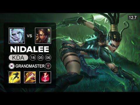 T1 Oner Nidalee vs Viego Jungle - KR Grandmaster - Patch 12.7 Season 12