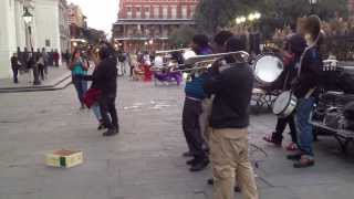 New Orleans Street Musicians - Brass Band - Part Time Lover - Stevie Wonder