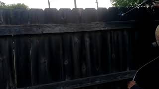 Paint an Old Fence Black. How To! 2020