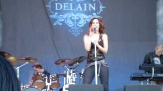 Delain - A day for ghosts en Control the storm @ Wâldrock 2009