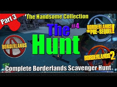 The Hunt #4 | The Handsome Collection | Complete Borderlands Scavenger Hunt | Part 3