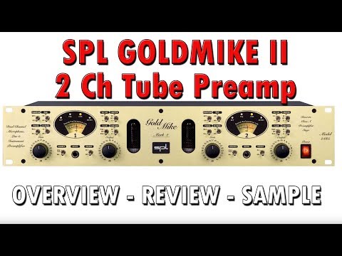 SPL Gold Mike MkII Model 2485 Dual-Channel Microphone / Line / Instrument Preamplifier image 4