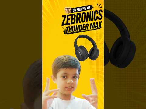 Thumbnail for Unboxing The Best Budget Headphones! Zebronics Thunder Max Review!