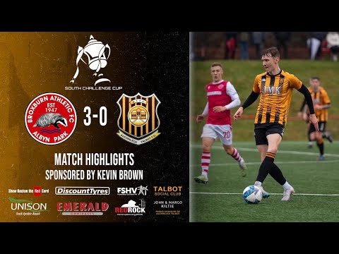 Broxburn Athletic 3-0 Auchinleck Talbot | South Challenge Cup 4th Round | 18/11/23