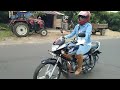 Bike Riding Wearing Jeans Boot And Gloves Bike Riding By Woman