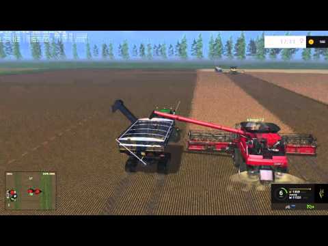 Professional Harvesting on the RDAllen Multiplayer Server! Michigan Map