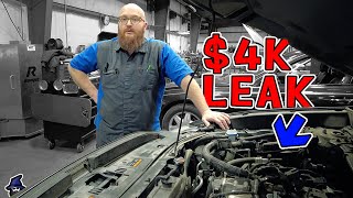 Really, a $4K leak! What could be wrong with this '16 Mazda CX9 that could possibly cost that much?