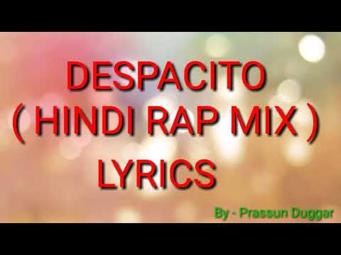 download lagu mp3 mp4 Hindi Lyrics Of Despacito, download lagu Hindi Lyrics Of Despacito gratis, unduh video klip Hindi Lyrics Of Despacito