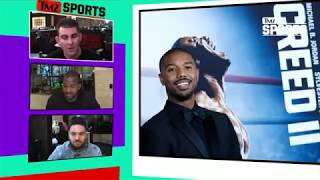 Michael B. Jordan Is Itching To Fight Roy Jones Jr. | TMZ Sports