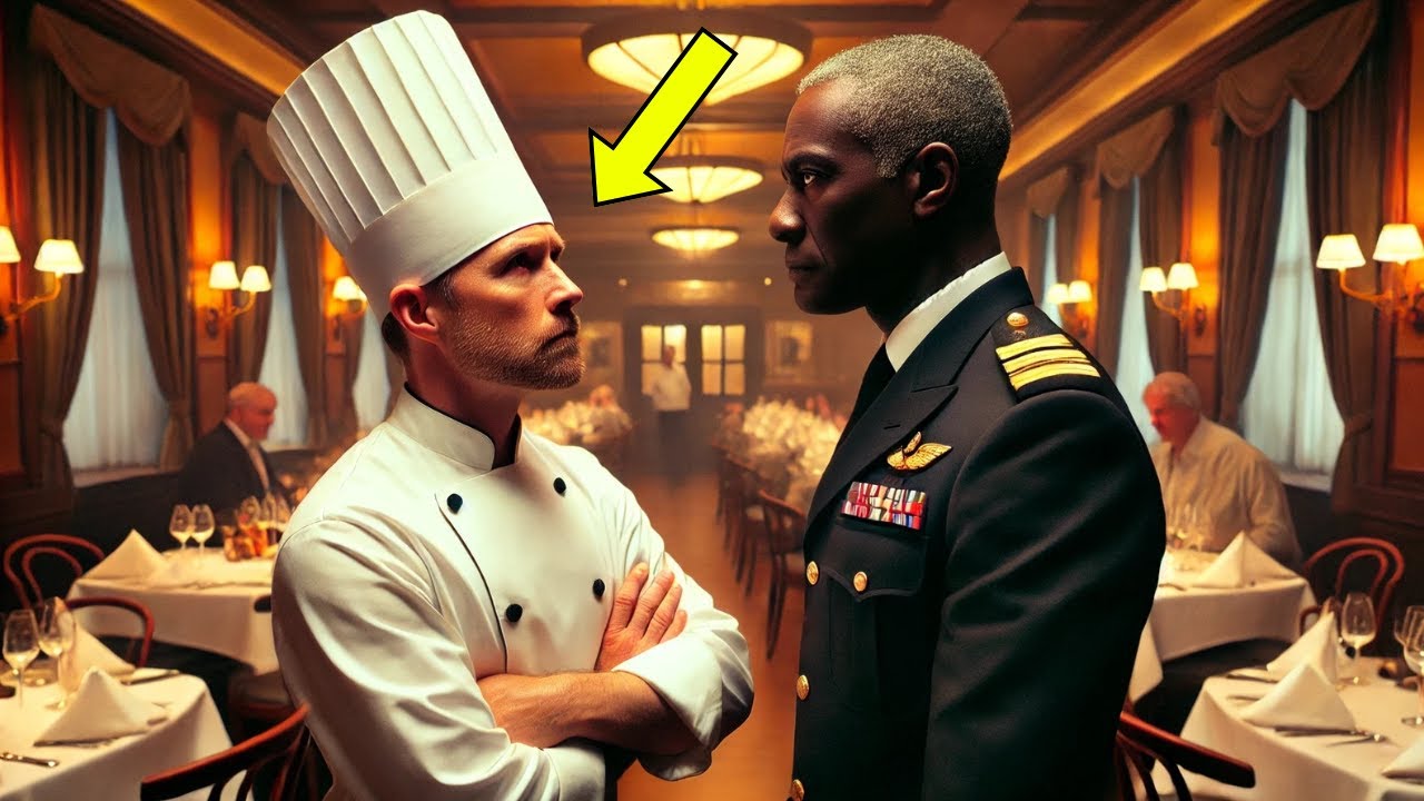 Schwarzer Veteran wird an einem Restauranttisch abgewiesen – bis der Koch ihn erkennt
