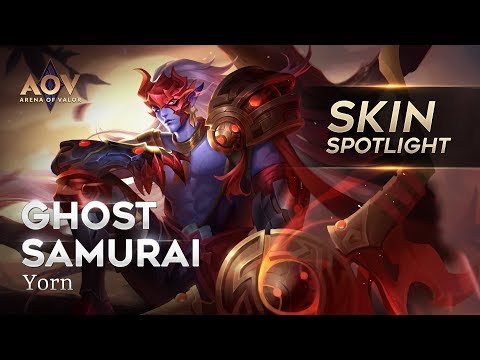 Ghost Samurai Yorn - Skin Spotlight Garena AOV ( Arena of Valor )
