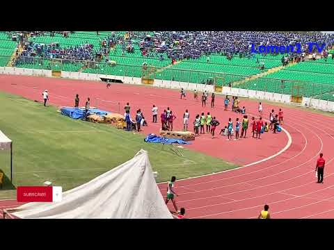 Girls 4x200m relay final. Zone2. Inter-Co 2023. Ashanti Region.
