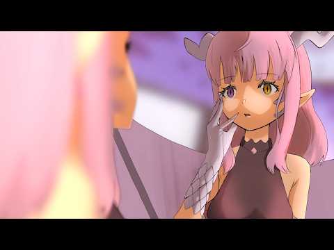 Mirror Curse: From Guy to Dragon Girl [short TG TF]