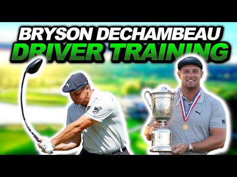Bryson Dechambeau Driver Speed Training