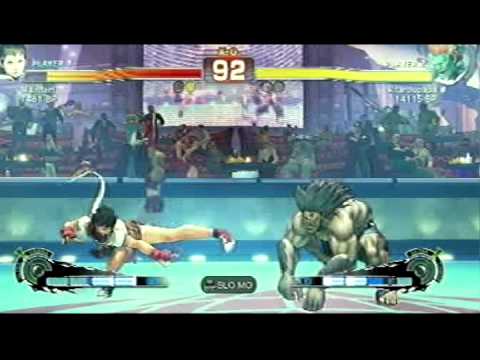MainteH (Sakura) vs kitaroupapa (Blanka) - PS3 Japanese Ranked Match