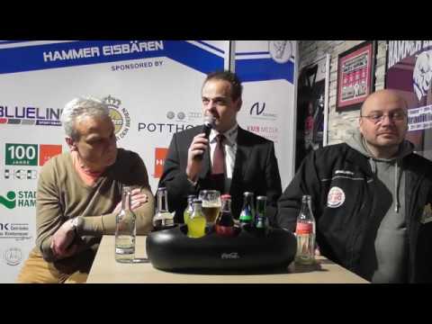 Trainertalk Hammer Eisbären - Luchse Lauterbach 19.01.2018 (5:8)