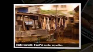 preview picture of video 'Floating markets, fruit farms, rustic lifestyle Amyandtom's photos around Rach Gia, Vietnam'