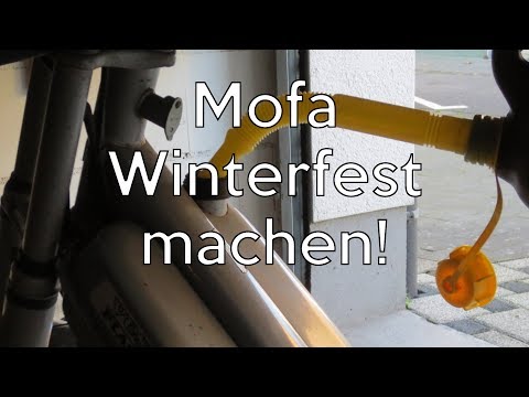 Mofa einwintern / winterfest machen | Tipps und Tricks!