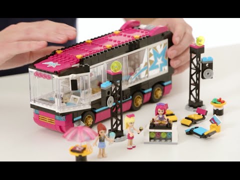 Pop Star Tour Bus  - LEGO Friends - On the Table 41106