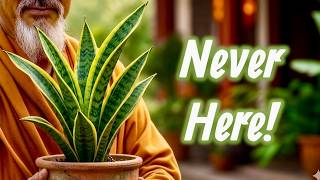 Where NOT To Place Your Snake Plant at Home! (Proven by Monks!) ✨