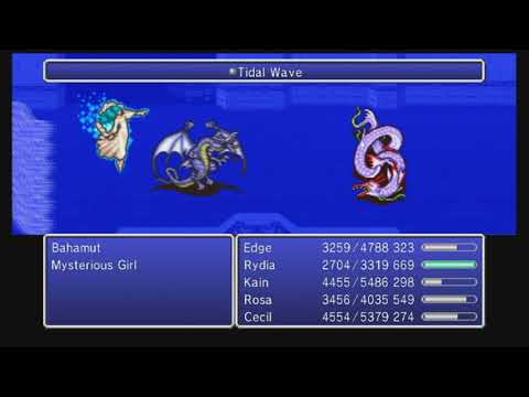 Final Fantasy IV After Years: The Crystals Walkthough part 16: Bahamut