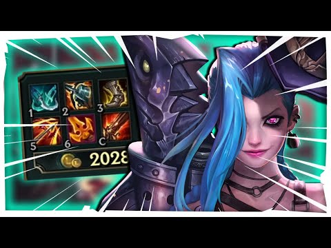 ENCONTREI A COMBINAÇÃO PERFEITA DOS NOVOS ITENS PRA JINX ADC000