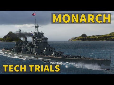 Monarch - Buffed British Battleship | World of Warships