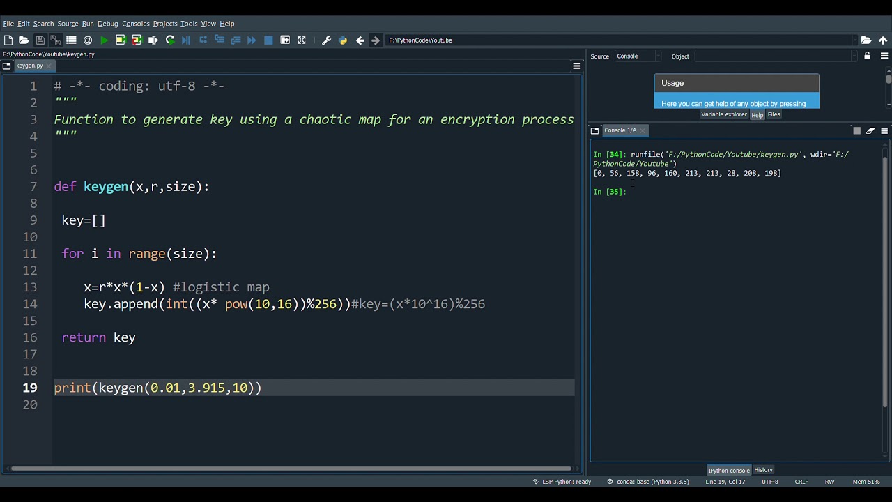 Generating Secret Keys with Chaos: A Guide to Encryption Using Logistic ...