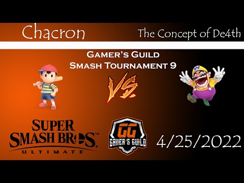 Gamer's Guild Smash Monthly 9 - Chacron (Ness) vs The Concept of De4th (Wario)