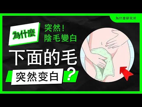 體毛突然變白