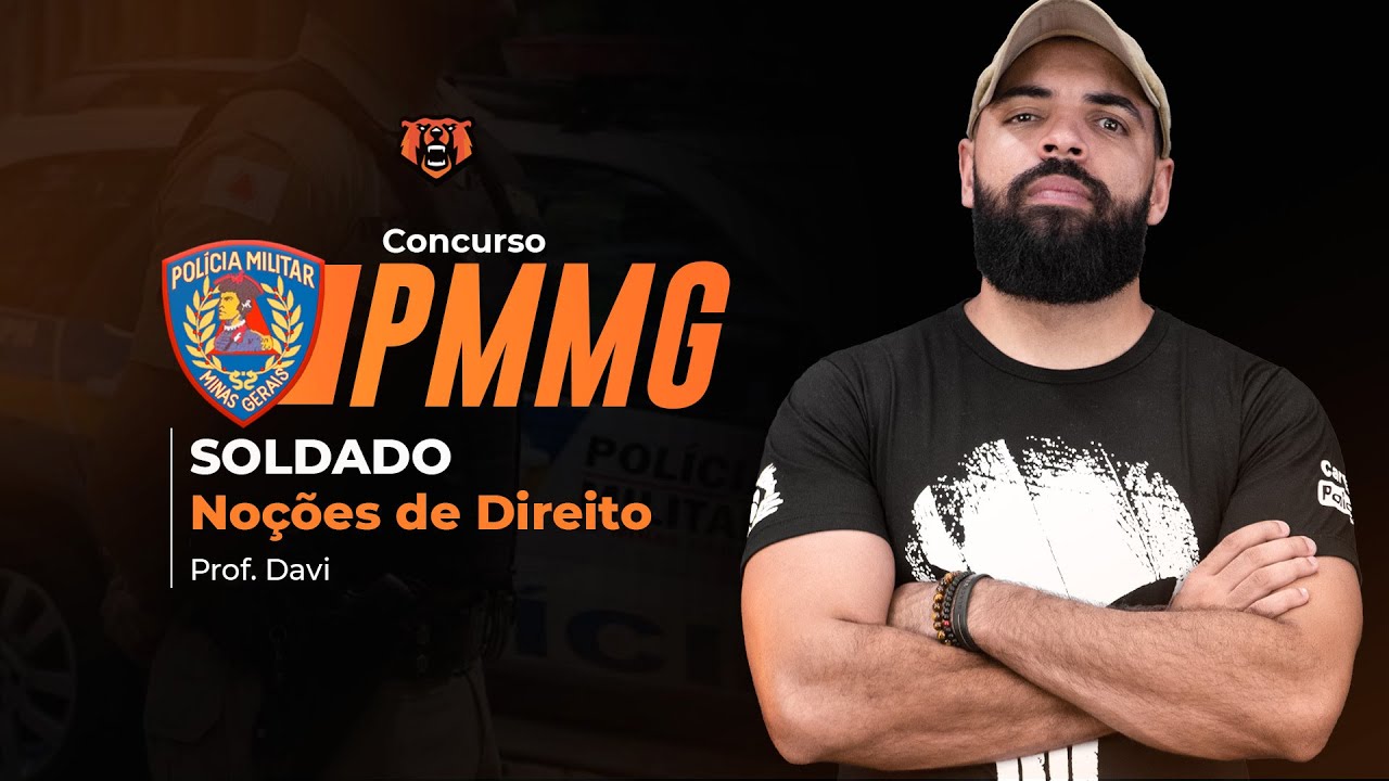 Noções de Direito para a PM MG Soldado