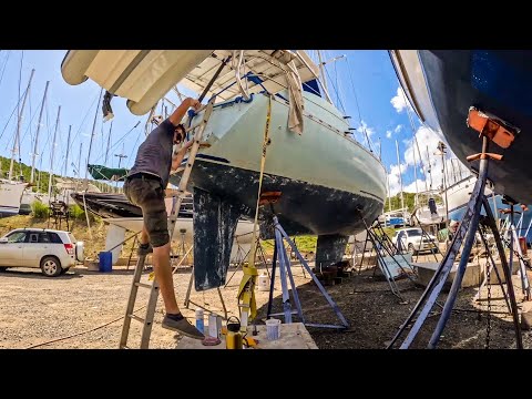 What It's Like To Live & Work In A Boatyard (HORRIABLE!)