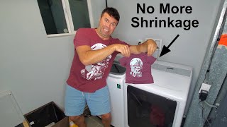 How To Prevent Shirts from Shrinking in the Wash