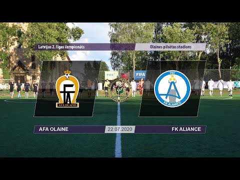 AFA Olaine - FK Aliance (Highlights)