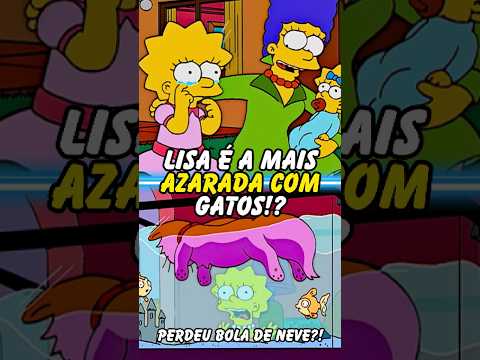 LISA IS THE UNLUCKY WITH CATS!?#simpsons #thesimpsons #shorts #bart #homer