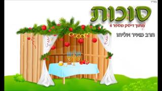 הרב מאיר אליהו - סוכות