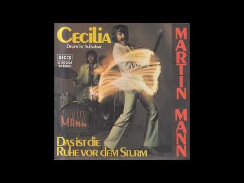 Martin Mann Cecilia, Single 1970 deutsche Version