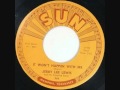 Jerry Lee Lewis It Won't Happen With Me