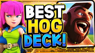 TOP 35 LADDER with 2.9 HOG CYCLE! - CLASH ROYALE