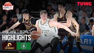 [검증마트]1월 29일 창원 LG VS 원주 DB 하이라이트
